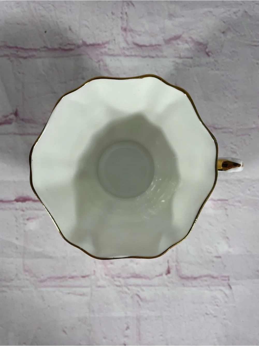 Vintage Royal Grafton Floral Gold Gilt Bone China Teacup and Saucer Set England